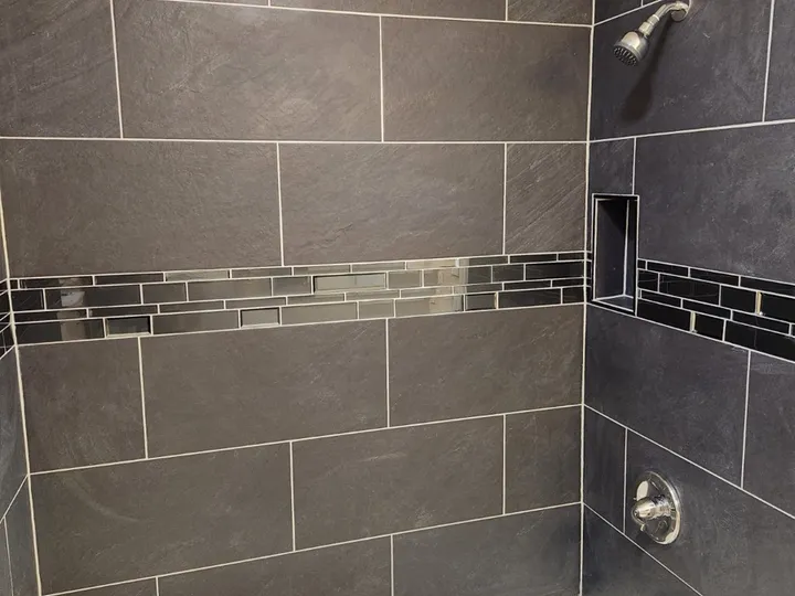Bathroom Detail project in Bellingham, WA by Monarca Construction