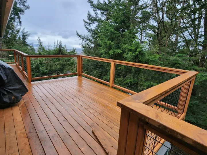 Deck & Patio project in Bellingham, WA by Monarca Construction