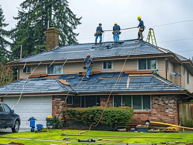 Roofing in Bellingham, WA by Monarca Construction